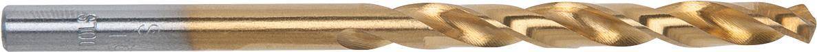 KS TOOLS Werkzeuge-Maschinen GmbH HSS TiN Spiralbohrer, 5,9mm, 10er Pack (330.4059)