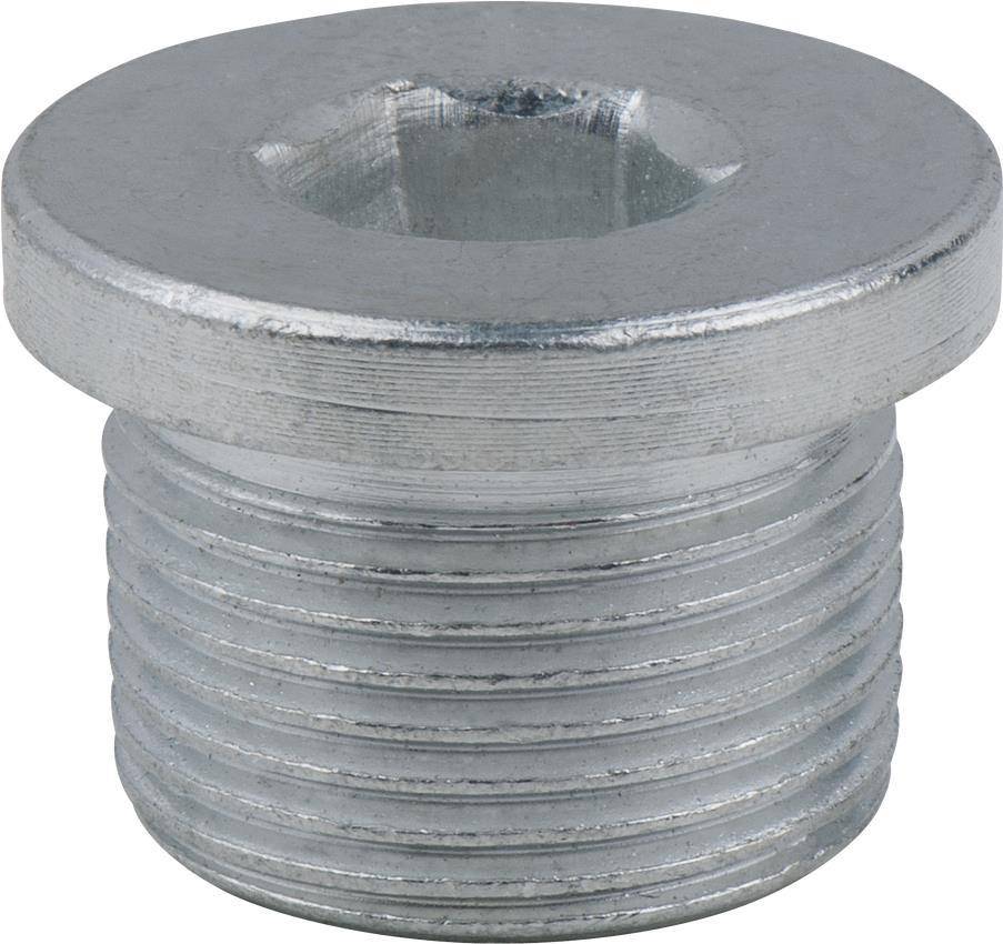 KS TOOLS Ölablassschraube, Innen6kant 10mm, M22x1,5x13,5mm, 10er-Pack (430.1002)