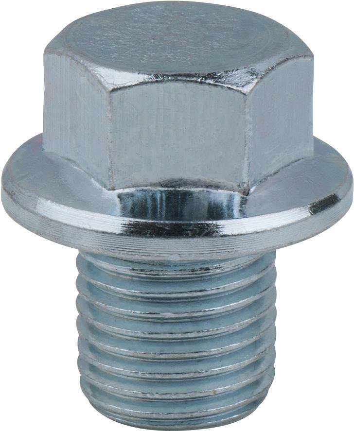 KS TOOLS Ölablassschraube, Außen6kant 14mm, M12x1,25x13mm, 10er-Pack (430.1012)