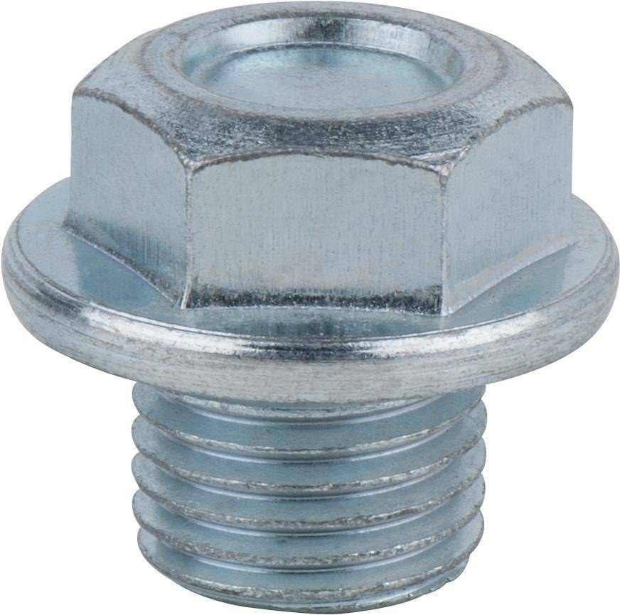 KS TOOLS Ölablassschraube, Außen6kant 17mm, M14x1,5x11mm, 25er-Pack (430.2071)