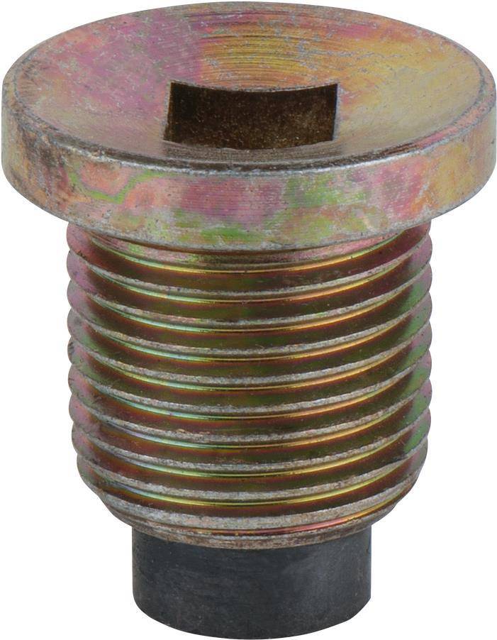KS TOOLS Ölablassschraube, Innen4kant 8mm, M18x1,5x22mm, 25er-Pack (430.2161)