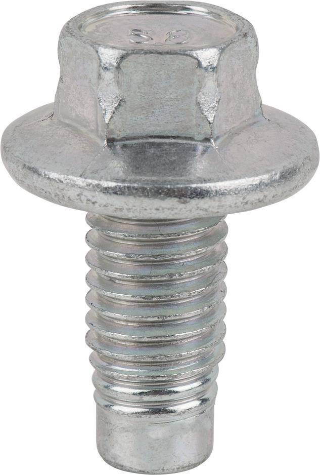 KS TOOLS Ölablassschraube, Außen6kant 15mm, M12x1,75x25mm, 10er-Pack, 42 mm (430.1065)
