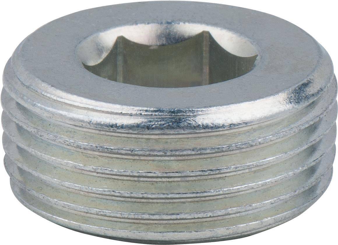 KS TOOLS Ölablassschraube, Innen6kant 10mm, M22x1,5x10mm, 10er-Pack (430.1101)