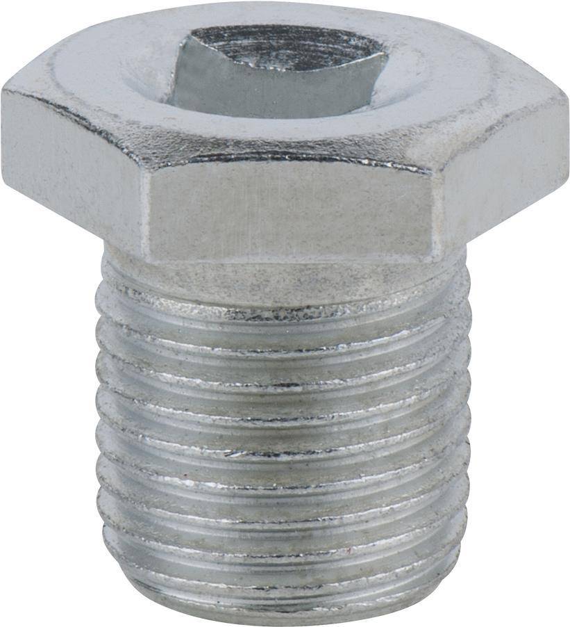 KS TOOLS Ölablassschraube, Innen4kant 8mm, M16x1,5x13mm, 25er-Pack, 20 mm (430.2158)