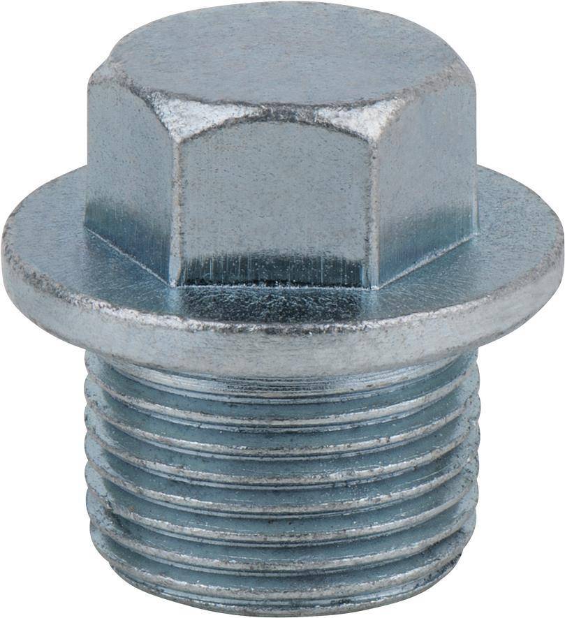 KS TOOLS Ölablassschraube, Außen6kant 17mm, M20x1,5x15mm, 10er-Pack (430.1191)