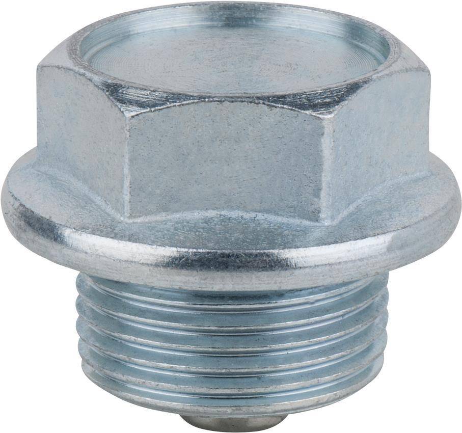 KS TOOLS Ölablassschraube, Außen6kant 24mm, M22x1,5x14mm, 25er-Pack (430.2187)