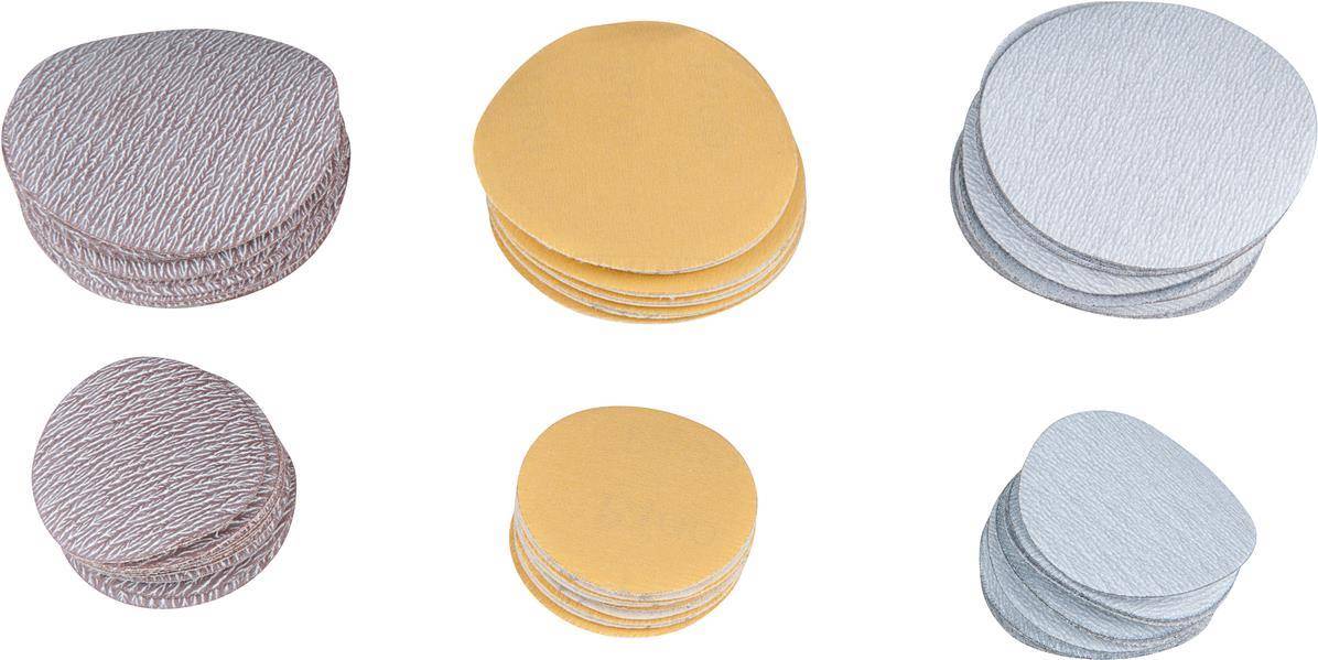 KS TOOLS Werkzeuge-Maschinen GmbH Ersatz-Schleifpads Körnung 320 Ø 75mm, 10er Pack (515.5116)