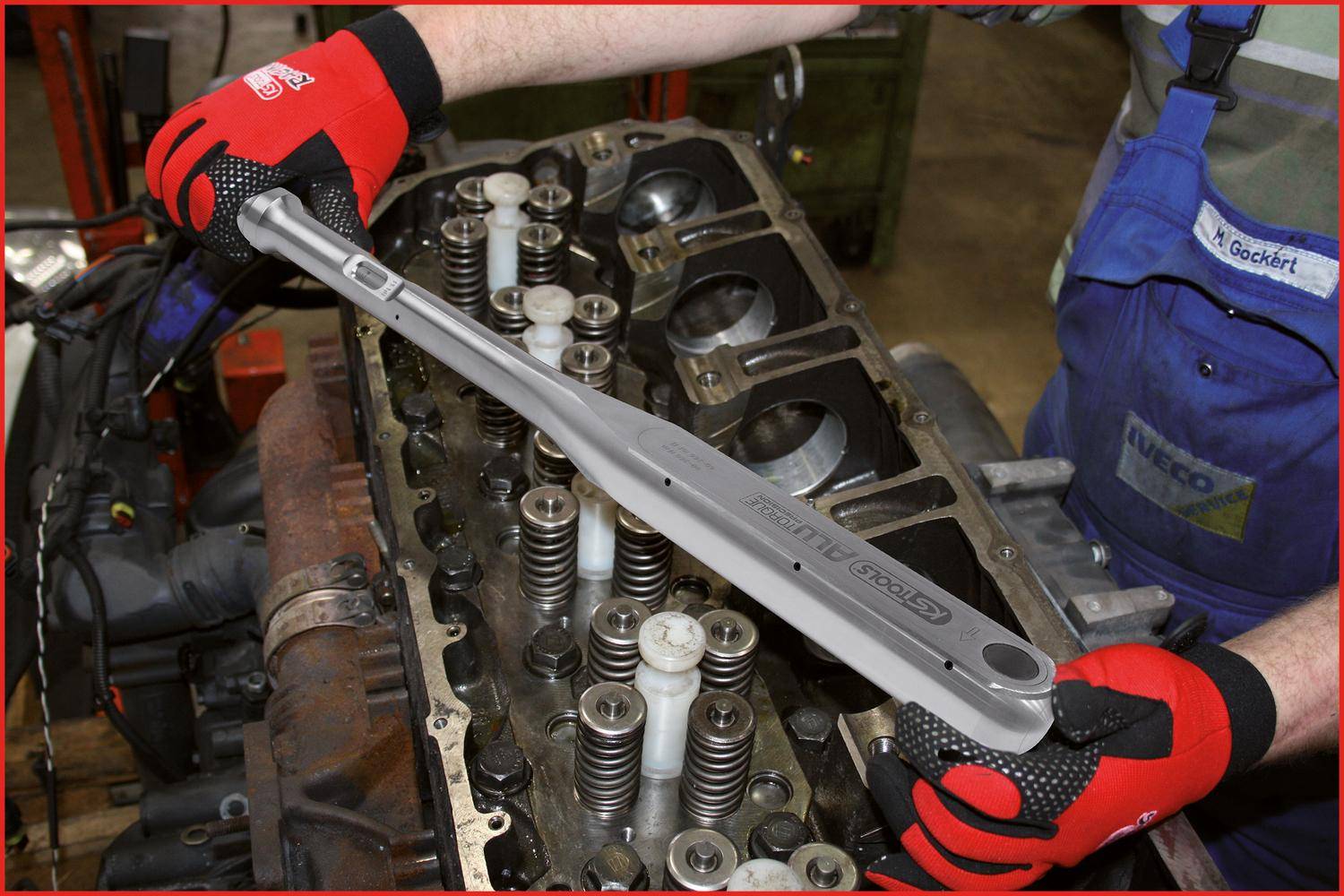 KS TOOLS 3/4"ALUTORQUEprecision-Drehmomentschlssel, 110-550Nm,