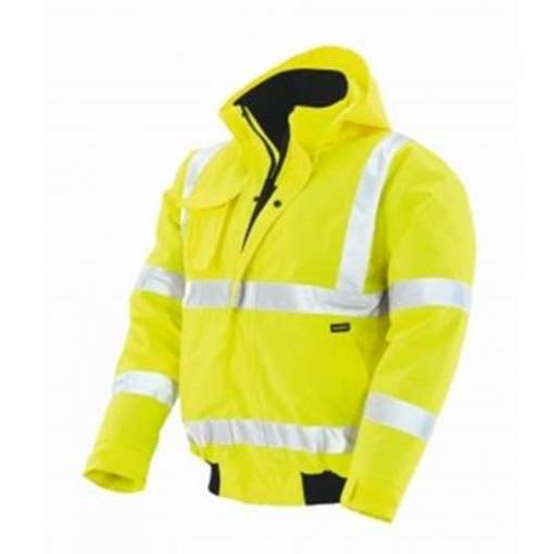 teXXor® Warnschutz-Pilotenjacke WHISTLER leuchtgelb 4118_S Gr.S