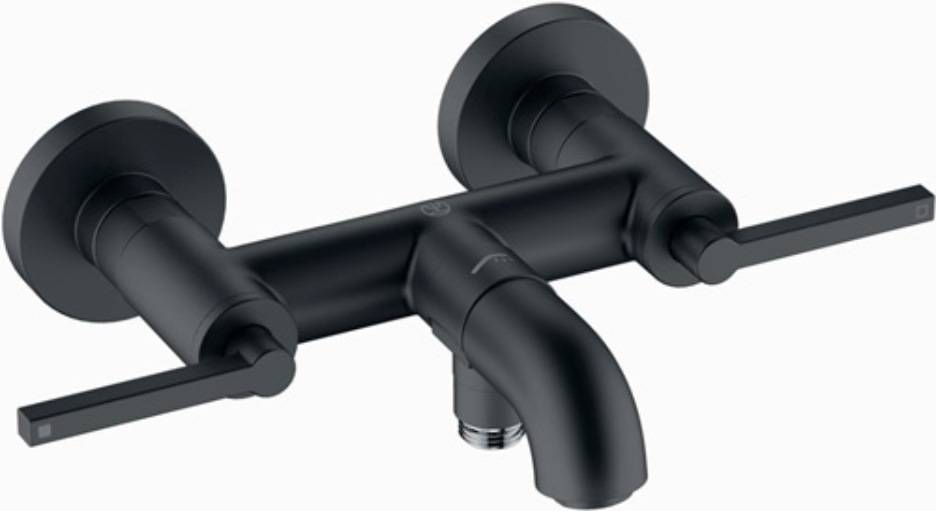 KLUDI 205403915 Kludi WF u Br-arm NOVA FONTE PURISTIC DN 15 mattschwarz