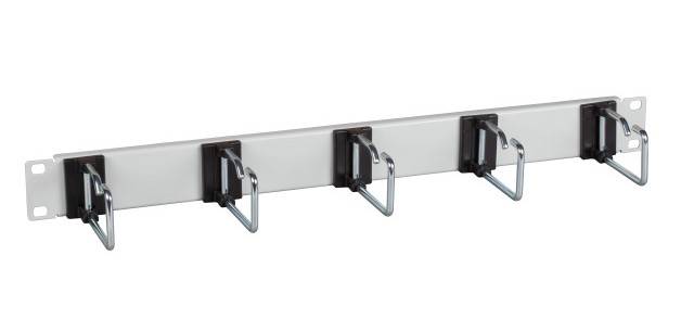 EFB Elektronik EFB-Elektronik - Kabelmanagement - Rack montierbar - Jet Black, RAL 9005 - 1U - 48.3 cm (19")