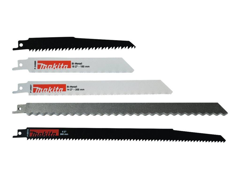 Makita - Sägeblattsatz - für Holz, Metall, Dämmstoffe