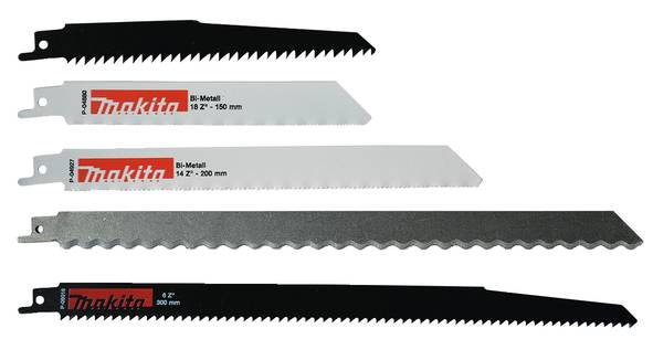 Makita - Sägeblattsatz - für Holz, Metall, Dämmstoffe