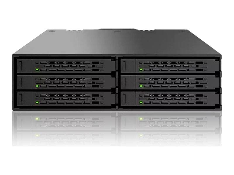 ICY DOCK - Cremax ICY Dock MB996SP-6SB - Gehäuse für Speicherlaufwerke mit Lüfter - 2.5"" (6.4 cm)