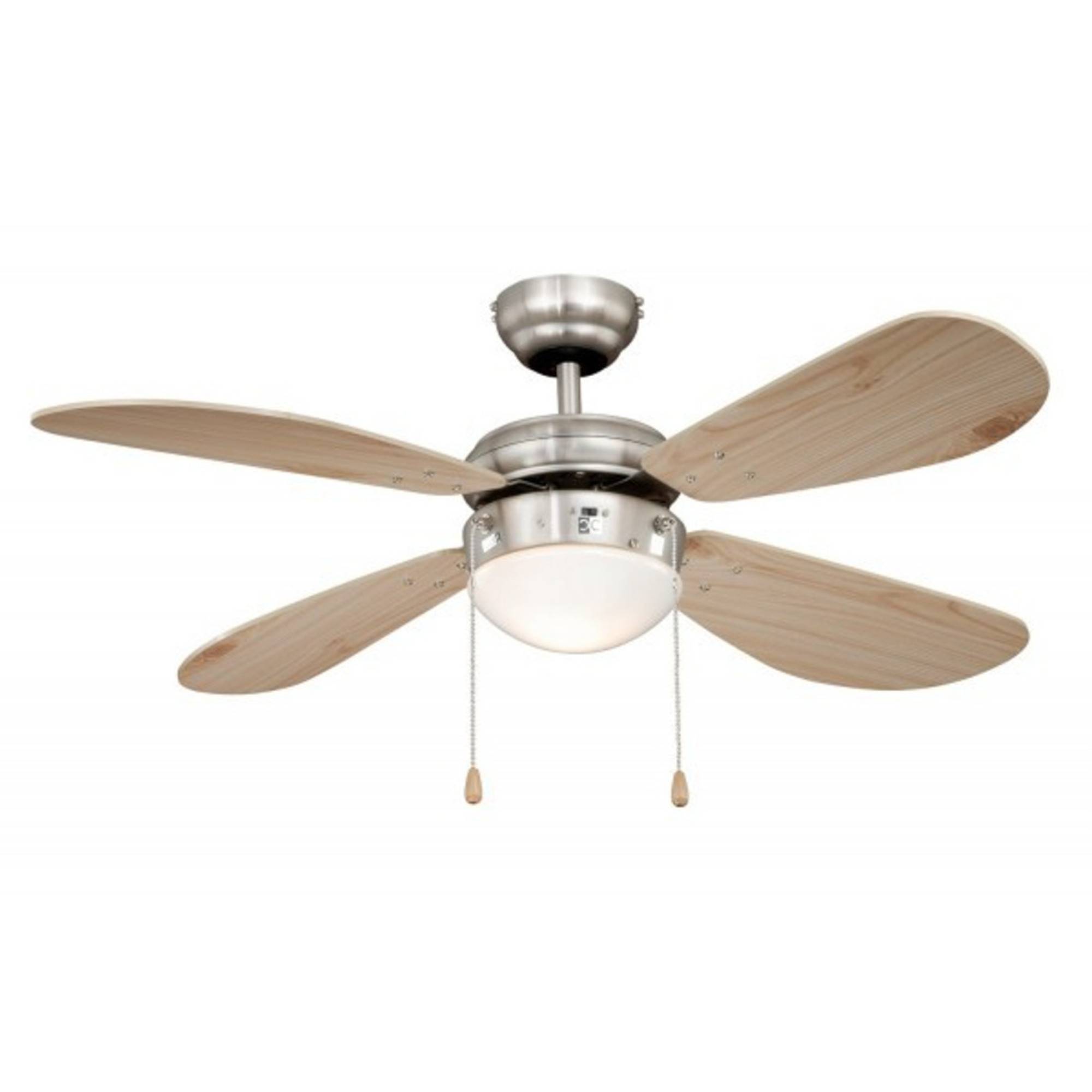Deckenventilator Classic 105 cm Nickel / Kiefer