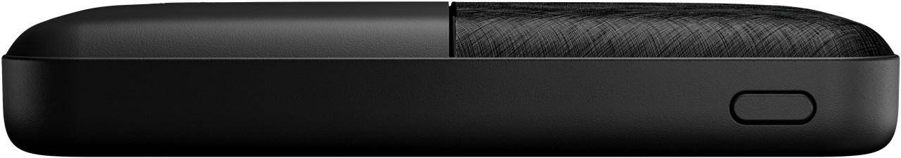 kompakte Powerbank, 5.000 mAh, schwarz