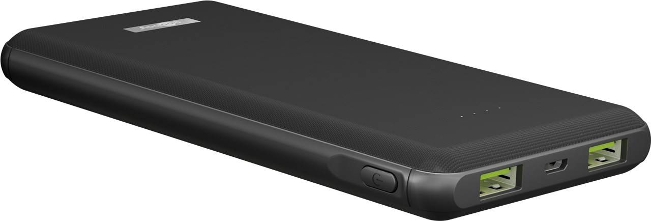 goobay Wireless Schnelllade-Powerbank 10.000 mAh USB-C PD, QC 3.0