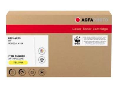 AgfaPhoto Gelb - kompatibel - Box - wiederaufbereitet - Tonerpatrone - für HP Co