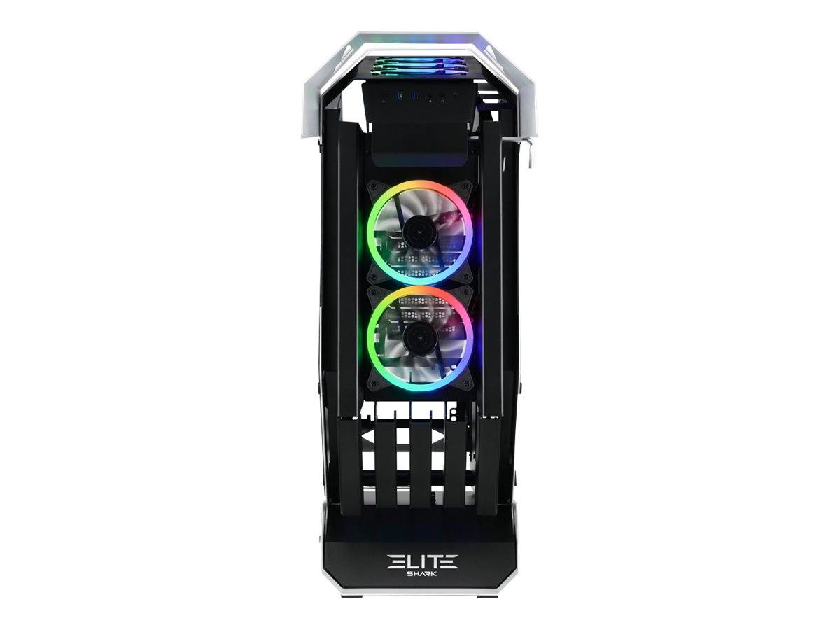 Sharkoon Elite Shark CA700 - Mid tower - ATX - Seitenteil mit Fenster (gehärtetes Glas)