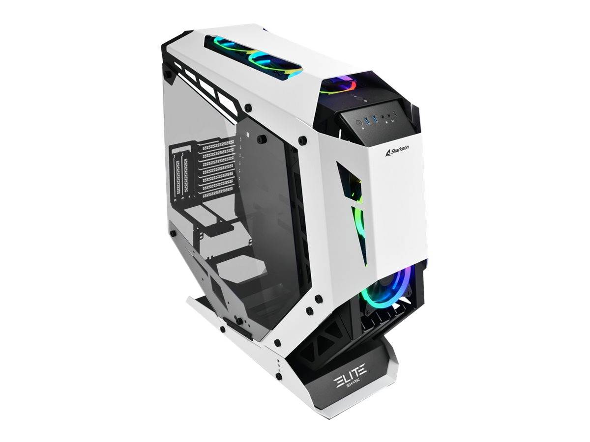 Sharkoon Elite Shark CA700 - Mid tower - ATX - Seitenteil mit Fenster (gehärtetes Glas)