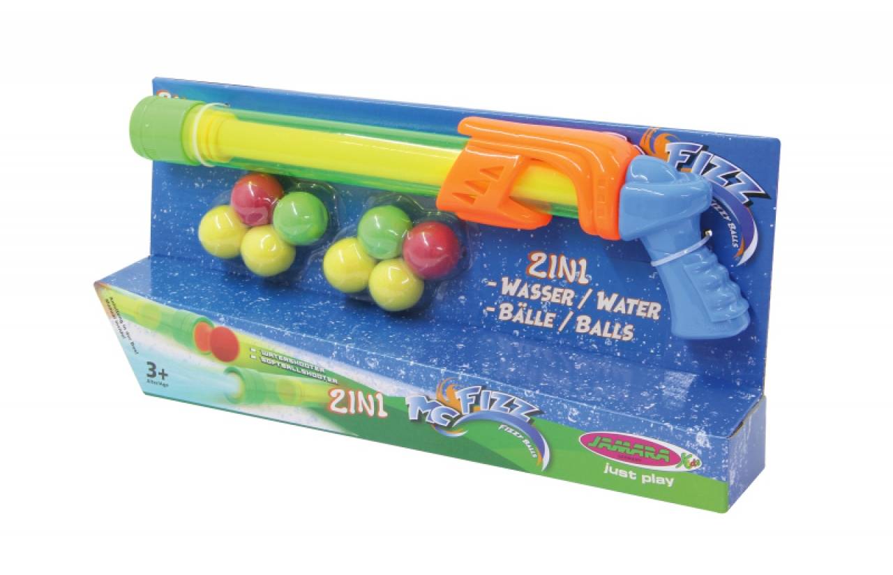 Jamara Mc Fizz Fizzy, Wasserpistole, Blau, Grün, 3 Jahr(e), 1 Stück(e)