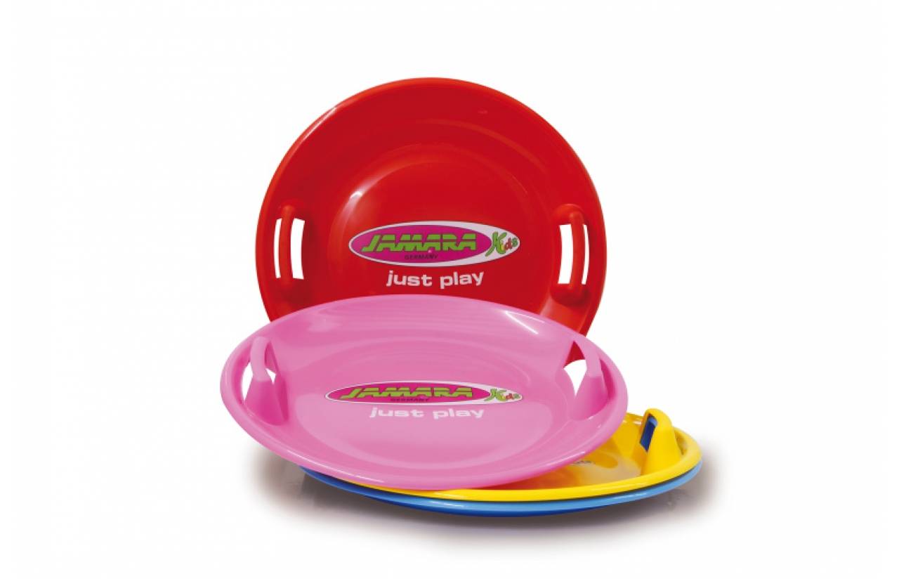 Jamara 460369, Teller-Schlitten, Blau, Beide Geschlechter, 60 cm