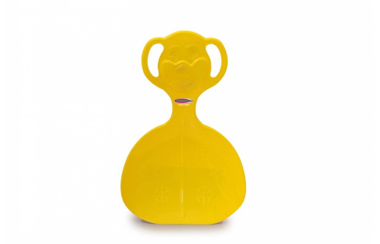 Jamara 460374, Teller-Schlitten, Gelb, Kunststoff, Beide Geschlechter, 165 g