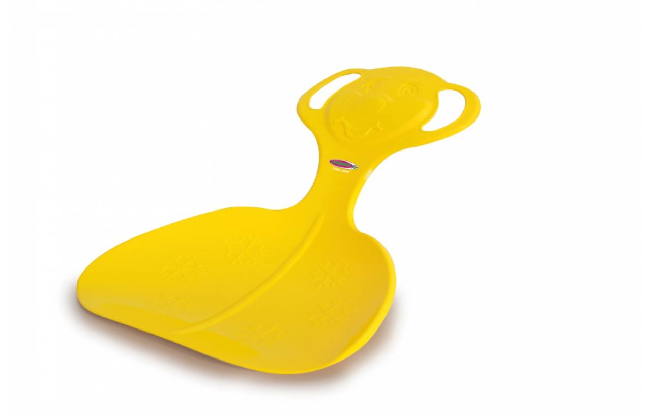 Jamara 460374, Teller-Schlitten, Gelb, Kunststoff, Beide Geschlechter, 165 g