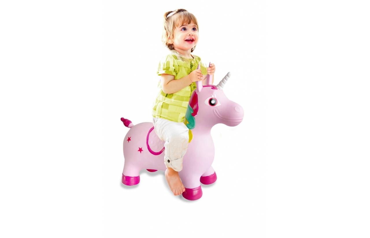 Jamara 460316, Spielzeug in Tierform zum Draufsetzen, Schwarz, Pink, Weiß, 600 mm, 300 mm, 520 mm, 1,35 kg