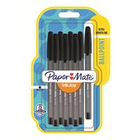 Papermate InkJoy 100 ST, Clip, Stick-Kugelschreiber, Schwarz, 8 Stück(e), Medium