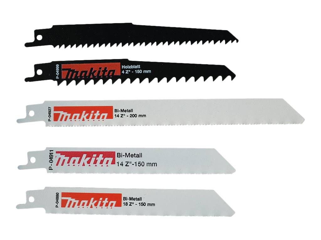 Makita - Säbelsägeblätter-Set - für Holz, Metall