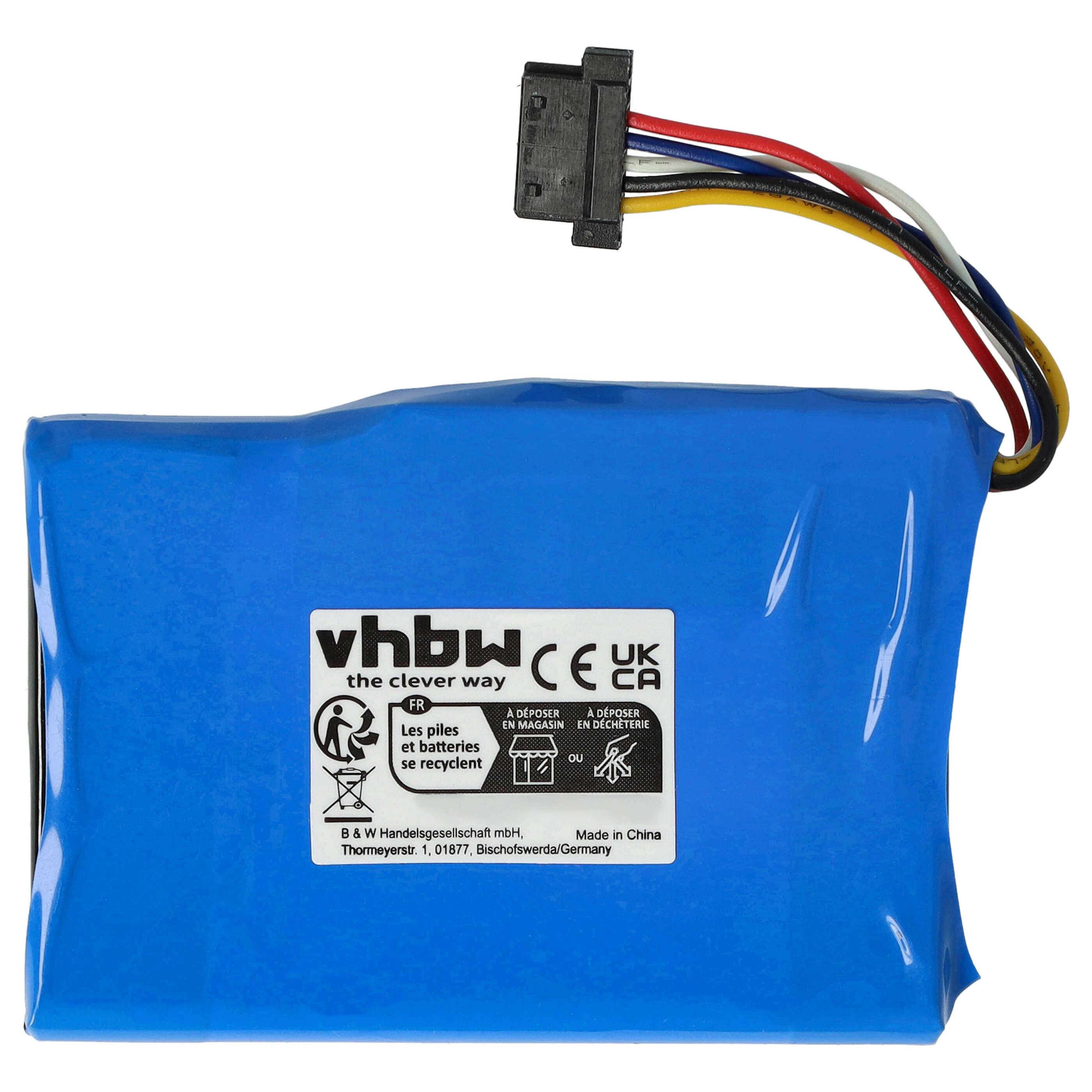 vhbw Akku kompatibel mit Typhoon MyGuide 3600 GO, 3600, 3610, 3610 GO, 3620 GPS Navigation Navi (1000mAh, 3,7V, Li-Ion)