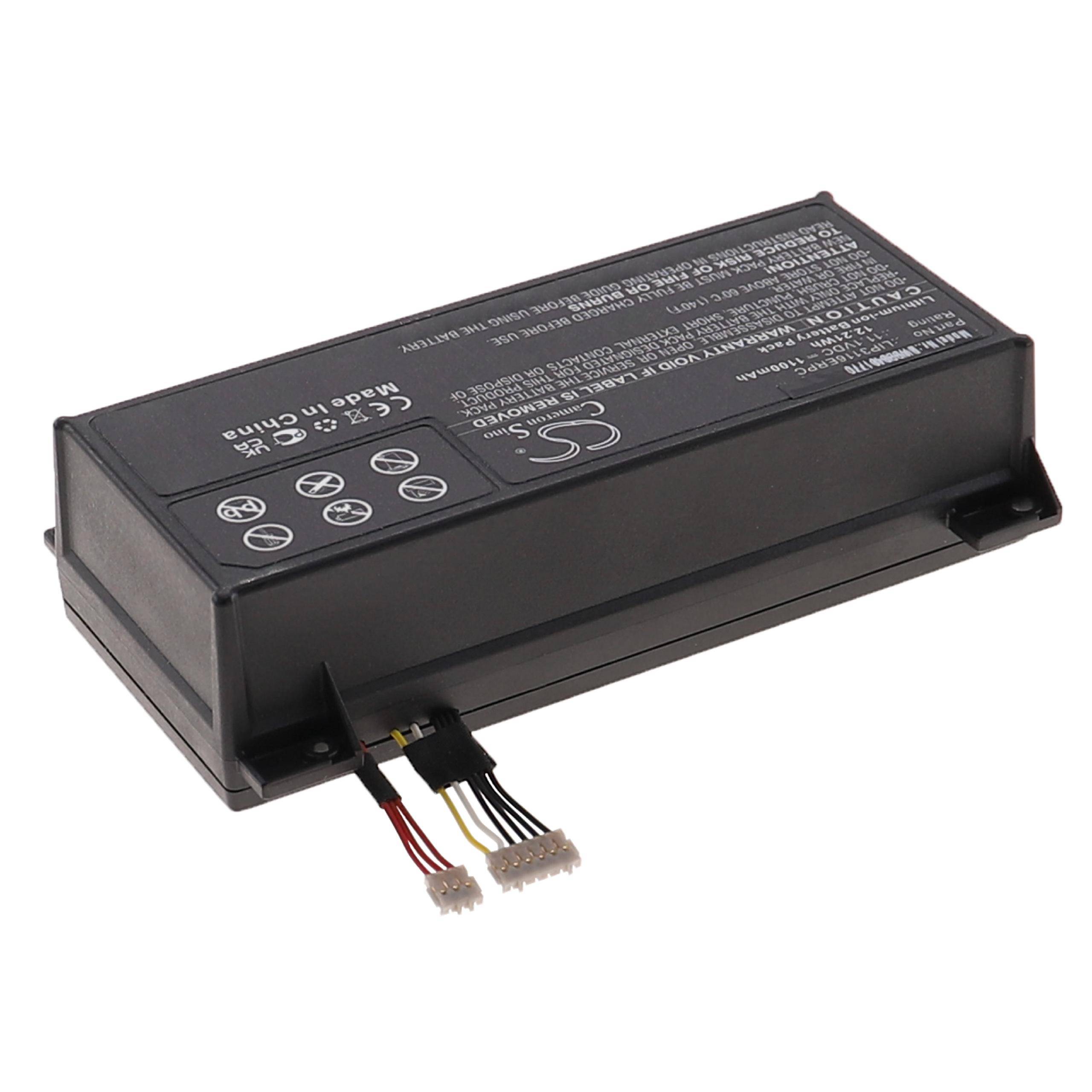 vhbw Akku kompatibel mit Sony Xperia Touch G1109 Beamer (1100 mAh, 11,1 V, Li-Ion)