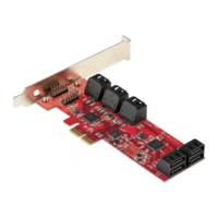 StarTech.com PCIe SATA Controller Karte - 10 Port SATA 3 Erweiterungskarte/Kontroller - 6Gbit/s - Full- und Low-Profile StarTech.com PCIe SATA Controller Karte - 10 Port SATA 3 Erweiterungskarte/Kontroller - 6Gbit/s - Full- und Low-Profile