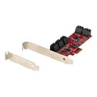 StarTech.com PCIe SATA Controller Karte - 10 Port SATA 3 Erweiterungskarte/Kontroller - 6Gbit/s - Full- und Low-Profile StarTech.com PCIe SATA Controller Karte - 10 Port SATA 3 Erweiterungskarte/Kontroller - 6Gbit/s - Full- und Low-Profile