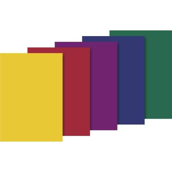 Seidenpapier 50x70cm 18g/qm VE=5 Bögen dunkel farbig sortiert