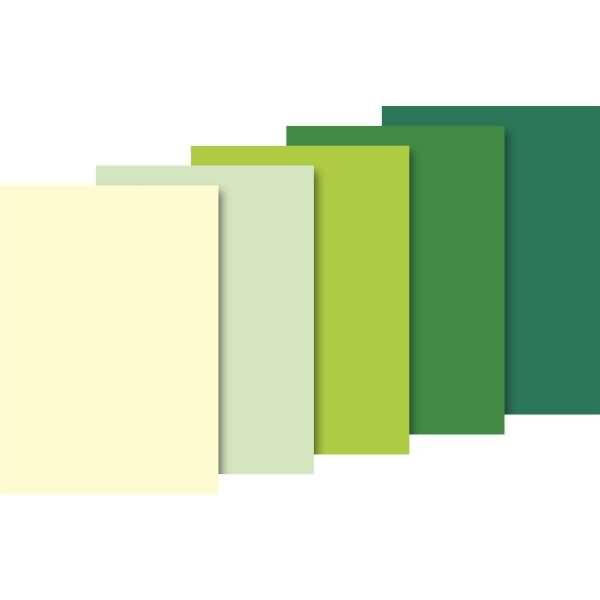 Seidenpapier 50x70cm 20g/qm grün / 5 Farben VE=10 Bögen