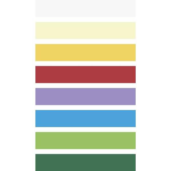 Faltblatt Papier 1x30cm 8 Farben sortiert 96 Streifen