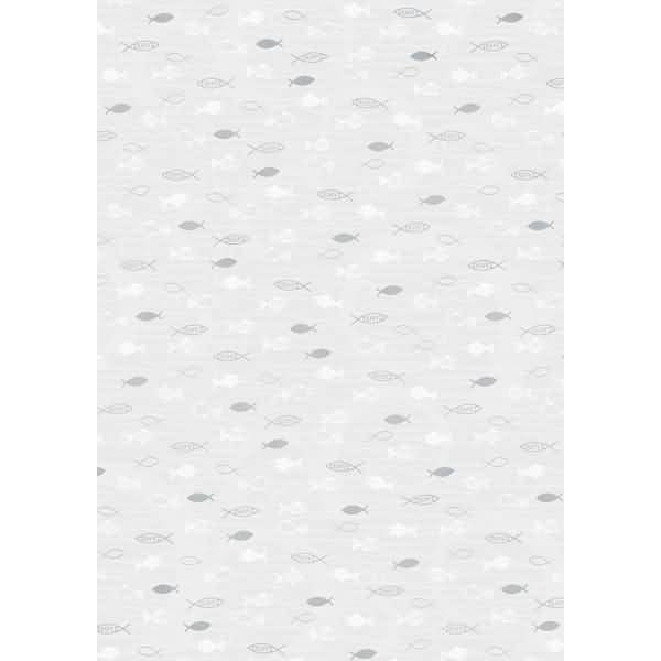 Transparent-Papier A4 115g/qm Fische silber