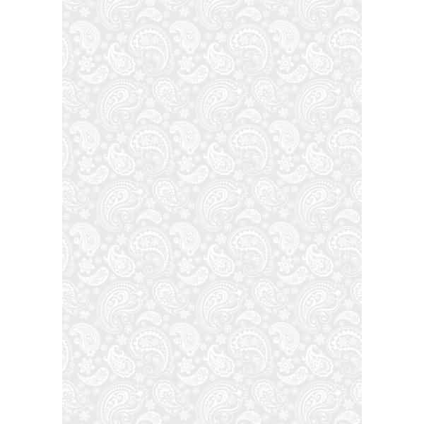 Transparent-Papier 50x70cm 115g/qm Paisley