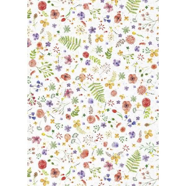 Transparent-Papier 50x70cm 115g/qm Blume