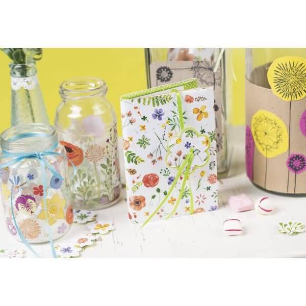 Transparent-Papier 50x70cm 115g/qm Blume