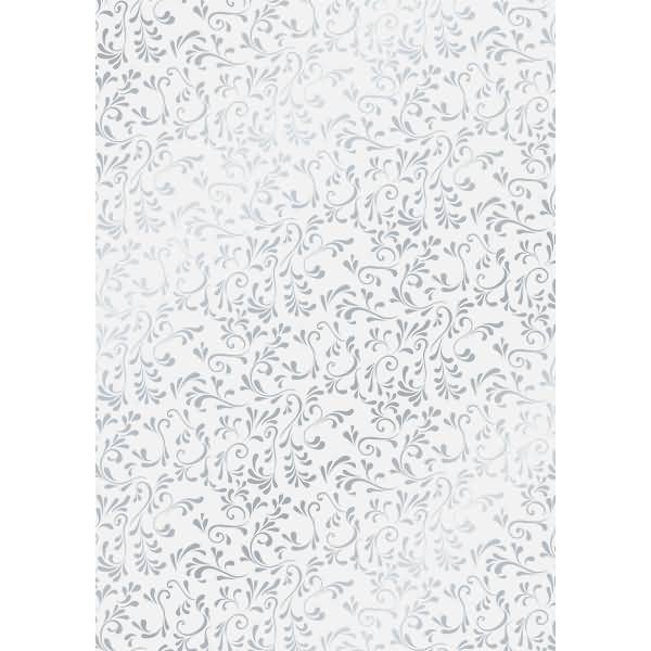 Transparent-Papier 50x70cm 115g/qm Roma silber