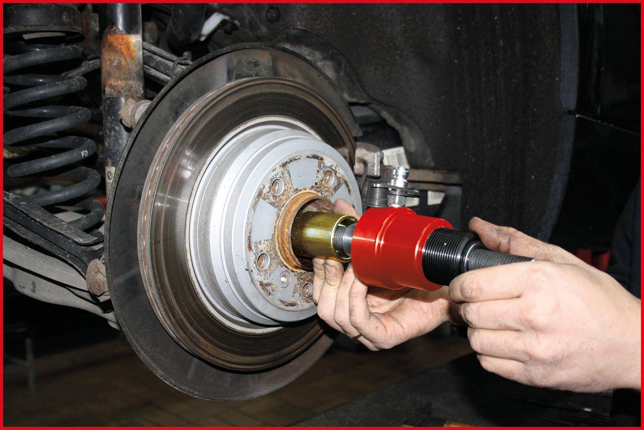 KS TOOLS Druck- und Zug-Hydraulikzylinder-Satz, 8,5t, 4-tlg