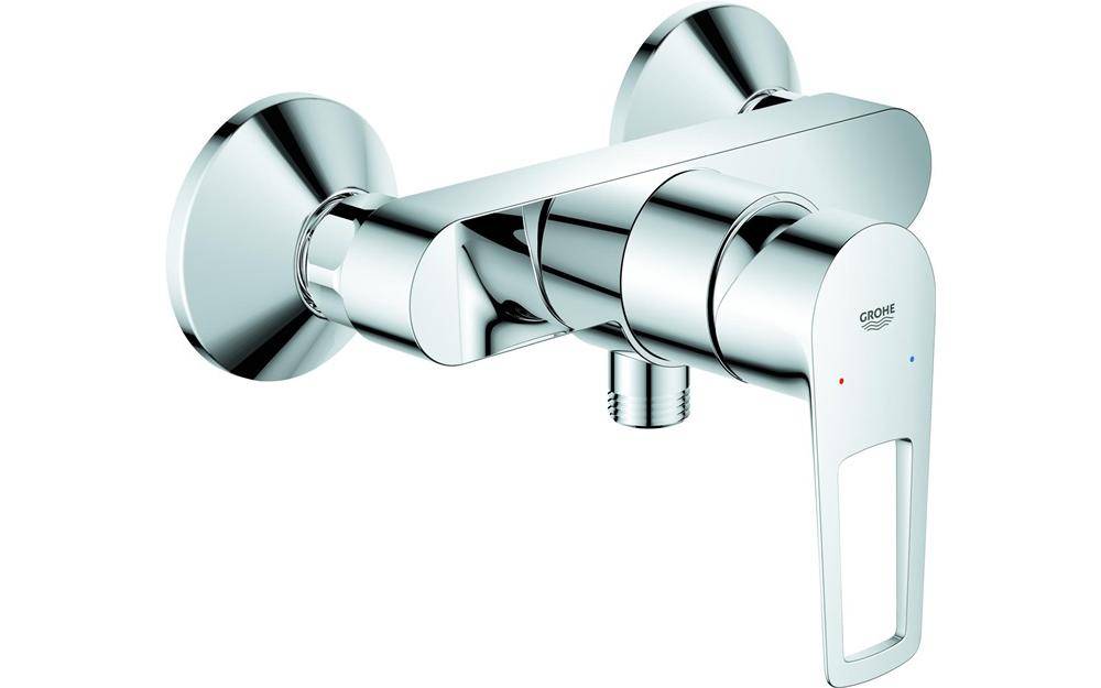 GROHE EH-Brausebatterie BAULOOP 1/2Zoll chr chrom 23633_1