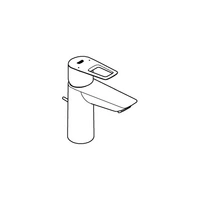 GROHE EH-Waschtischbatterie BAULOOP 1/2Zoll M-Size chr chrom 23762_1 GROHE EH-Waschtischbatterie BAULOOP 1/2Zoll M-Size chr chrom 23762_1