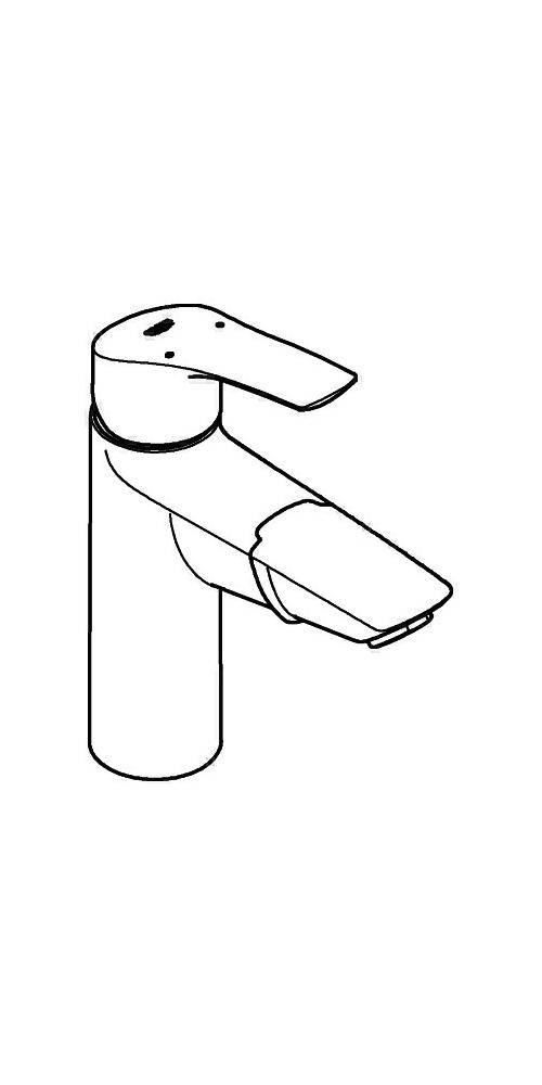 GROHE Einhand-Waschtischbatterie EUROSMART 1/2Zoll M-Size auszb