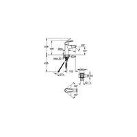 GROHE Einhand-Waschtischbatterie EUROSMART 1/2Zoll M-Size auszb GROHE Einhand-Waschtischbatterie EUROSMART 1/2Zoll M-Size auszb
