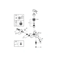 GROHE EH-Wannenbatterie BAULOOP 1/2Zoll chr chrom 23602_1 GROHE EH-Wannenbatterie BAULOOP 1/2Zoll chr chrom 23602_1
