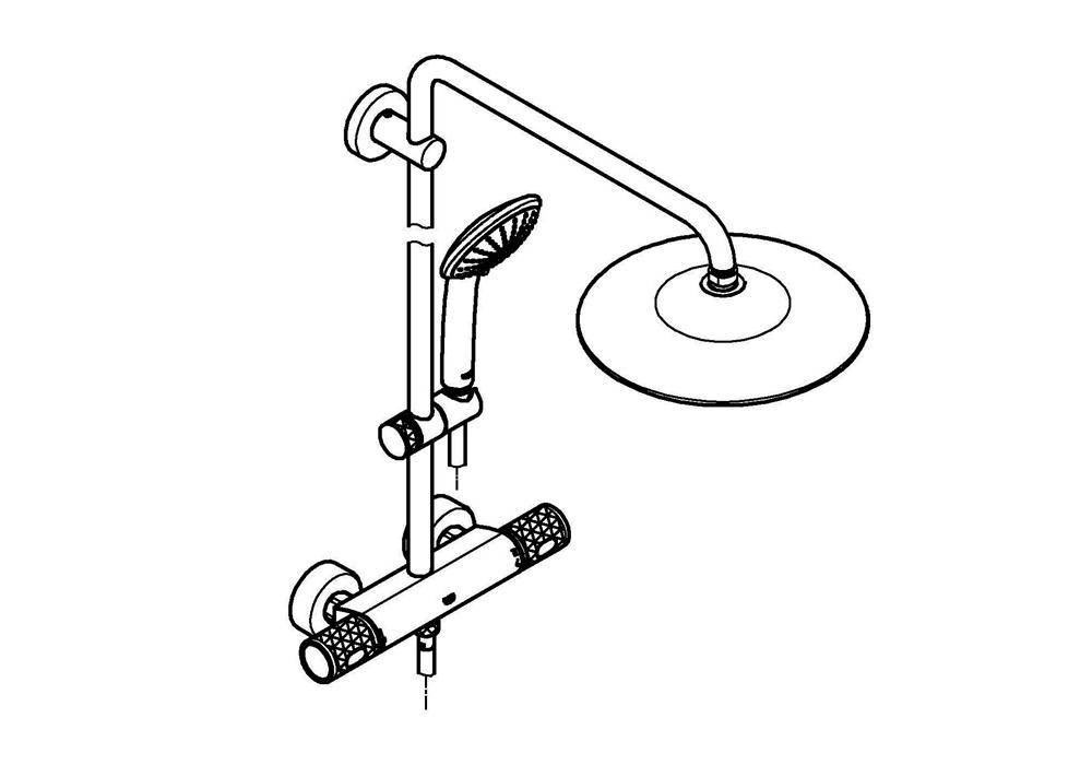 GROHE Duschsystem EUPHORIA 260 m Thermostat-Batt chr chrom 260 27296_3